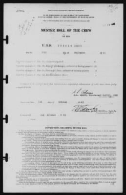 Muster Rolls > 30-Sep-1941