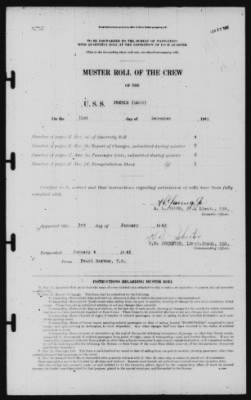 Muster Rolls > 31-Dec-1941