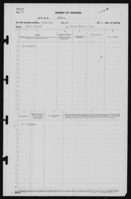 Report of Changes > 1-Jun-1941