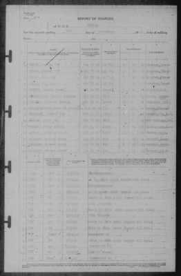 Thumbnail for Report of Changes > 30-Sep-1942