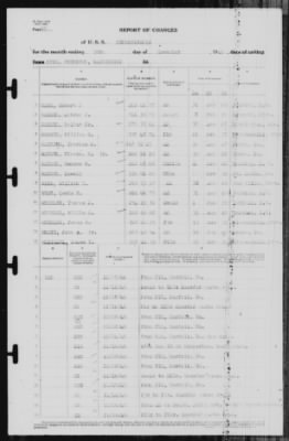 Report of Changes > 30-Nov-1940