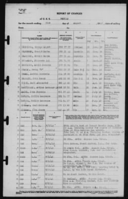 Report of Changes > 31-Aug-1942