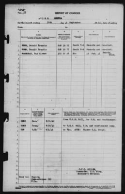 Report of Changes > 30-Sep-1942