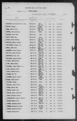 Muster Rolls > 30-Sep-1944