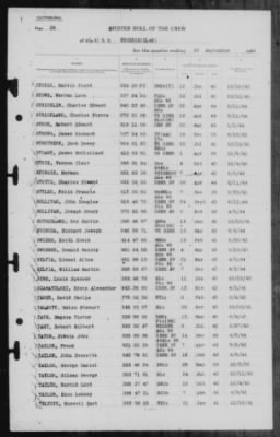 Muster Rolls > 30-Sep-1944