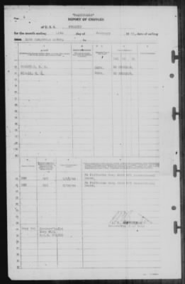 Report of Changes > 11-Feb-1944