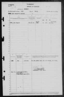 Report of Changes > 14-Mar-1944