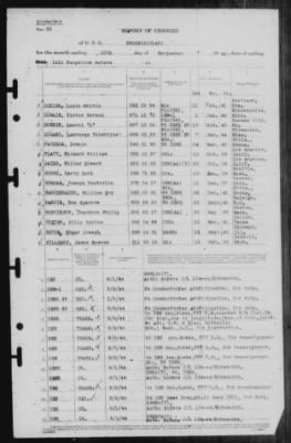 Thumbnail for Report of Changes > 10-Sep-1944