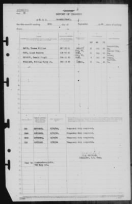 Report of Changes > 30-Sep-1944