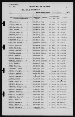 Muster Rolls > 30-Sep-1939