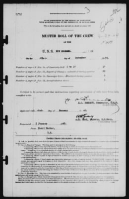 Muster Rolls > 31-Dec-1939