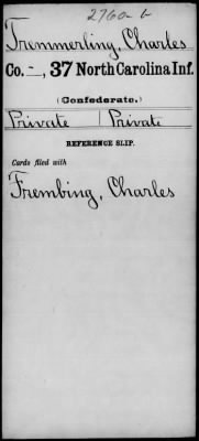 Thumbnail for Charles > Tremmerling, Charles