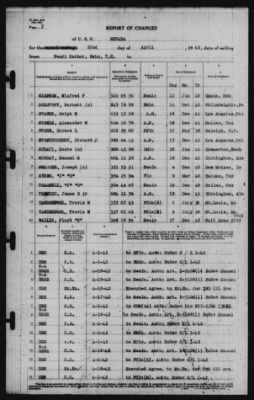 Thumbnail for Report of Changes > 22-Apr-1942