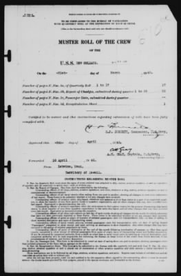 Muster Rolls > 31-Mar-1940