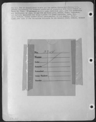 Thumbnail for Consolidated > The Us 8Th Af Consolidated B-24 Liberators Put The Entire Rheinmetall-Borsig A.C. General Engineering And Armaments Works Out Of Production With Their Attack On March 18 1945.  It Produced Machine Guns, Anti-Tank Guns, Guns For Submarines And Destroyers,