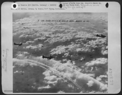 Thumbnail for Consolidated > Bombing of Berlin, Germany by Boeing B-17 Flying Fortresses.