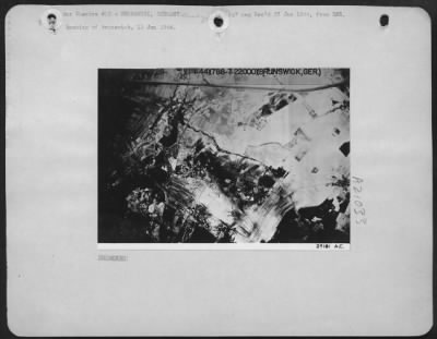 Thumbnail for Consolidated > Bombing of Brunswick, 11 Jan 1944.