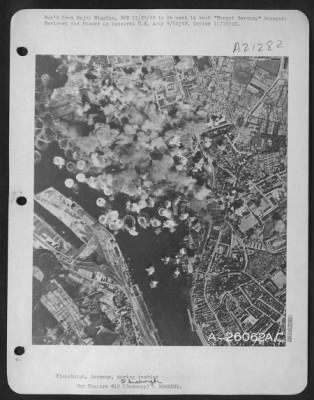 Consolidated > Flensburgh, Germany, during bombing.