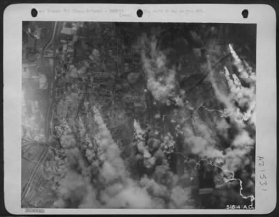 Thumbnail for Consolidated > Bombing of Hamm, Germany, 22 Feb 44.