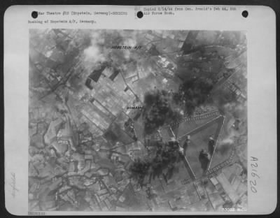 Consolidated > Bombing of Hopstein A/F, Germany.