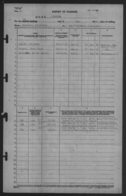 Thumbnail for Report of Changes > 5-Jul-1939