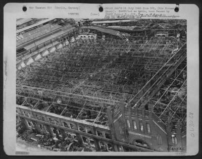 Consolidated > The Shell Factory Is Little More Than That...A Shell Of A Building Which Used To Produce Ammunition For The Reich In Great Quantities.  Up To March 18 1945, It Produced All Types Of Shells Up To 6 Inches.  Berlin, Germany.