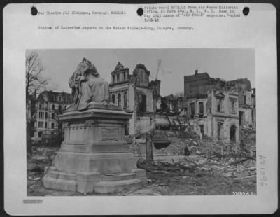 Thumbnail for Consolidated > Statue Of Kaiserine Augusta On The Kaiser Wilhelm-Ring, Cologne, Germany.