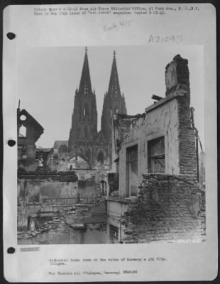 Thumbnail for Consolidated > Cathedral Looks Down On The Ruins Of Germany'S 4Th City, Cologne.