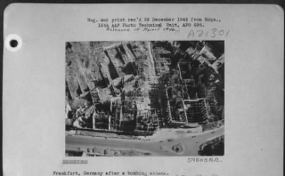 Thumbnail for Consolidated > Frankfurt, Germany After A Bombing Attack.