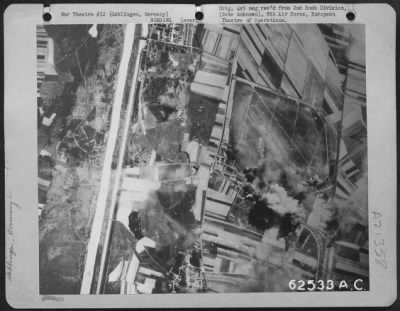 Thumbnail for Consolidated > Bombing Of Gablingen, Germany, 24 April 1944.