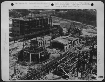 Consolidated > The Gutted Remains Of The Gelsenkirchen Oil Refineries.