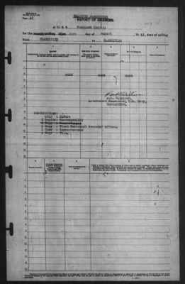 Thumbnail for Report of Changes > 23-Aug-1943