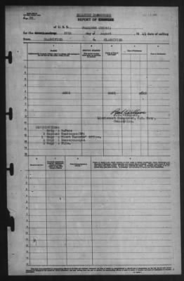 Report of Changes > 29-Aug-1943