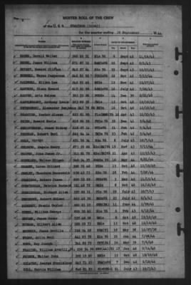 Muster Rolls > 30-Sep-1944