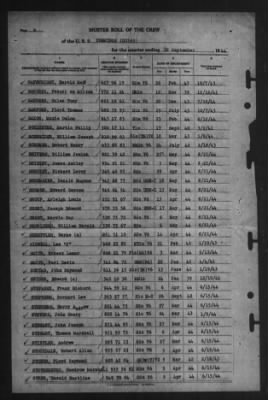 Muster Rolls > 30-Sep-1944