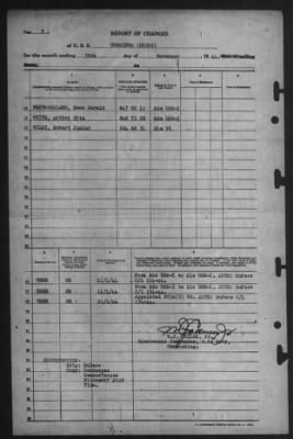 Report of Changes > 30-Nov-1944