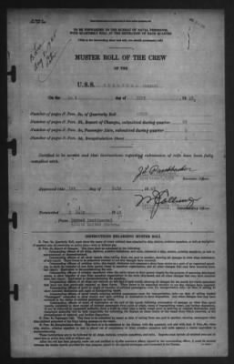 Muster Rolls > 1-Jul-1945