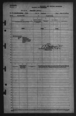 Report of Changes > 22-Jan-1945