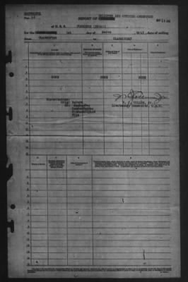 Thumbnail for Report of Changes > 3-Mar-1945