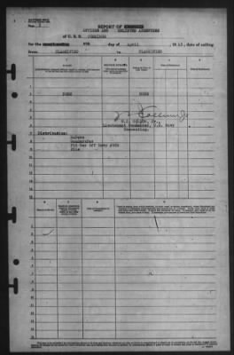 Thumbnail for Report of Changes > 6-Apr-1945