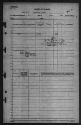 Report of Changes > 30-Apr-1945