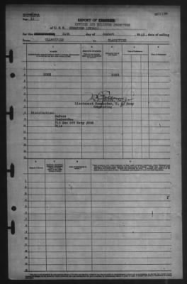 Thumbnail for Report of Changes > 24-Aug-1945