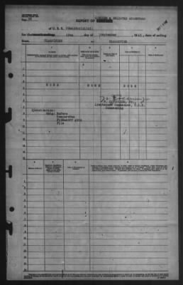 Thumbnail for Report of Changes > 19-Sep-1945