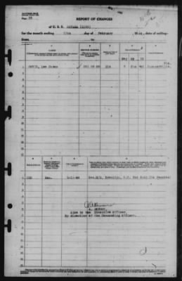 Report of Changes > 11-Feb-1944