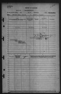 Thumbnail for Report of Changes > 1-Nov-1945