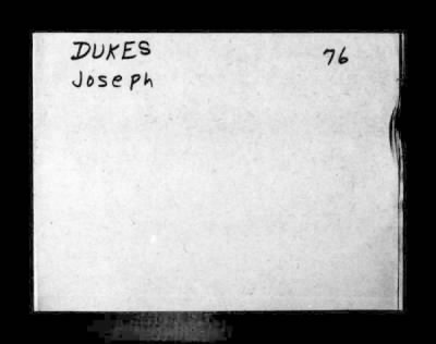 Thumbnail for Joseph > Dukes, Joseph (18)