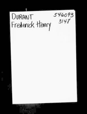 Thumbnail for Frederick Charles > Durant, Frederick Charles (23)