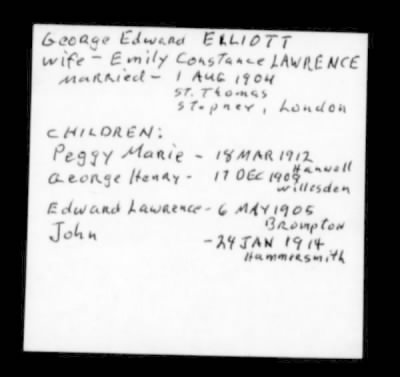 Thumbnail for George Edward > Elliott, George Edward (32)