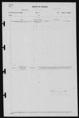 Thumbnail for Report of Changes > [Illegible]-Jul-1939