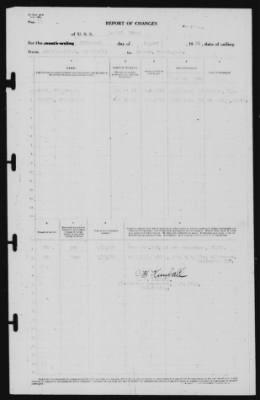 Thumbnail for Report of Changes > 15-Aug-1939